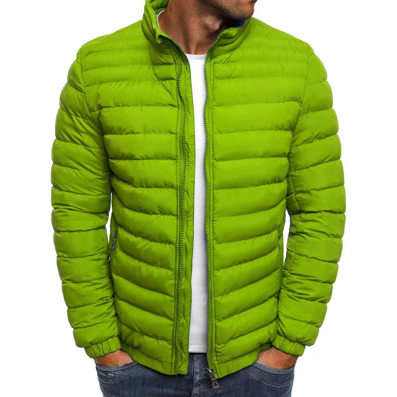 Men's Lightweight Stand Collar Jacket