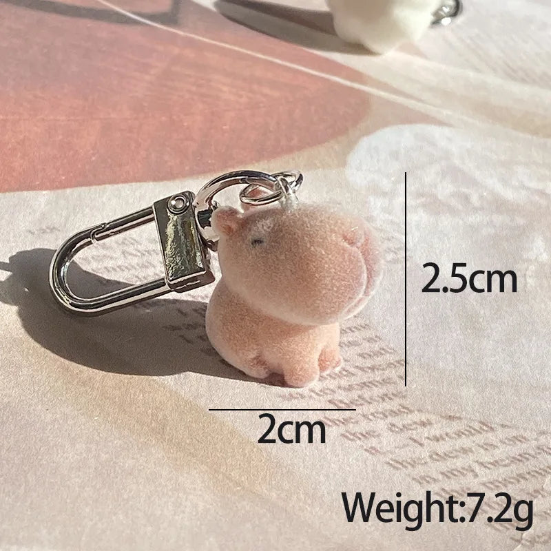 Fluffy Animal Keychains