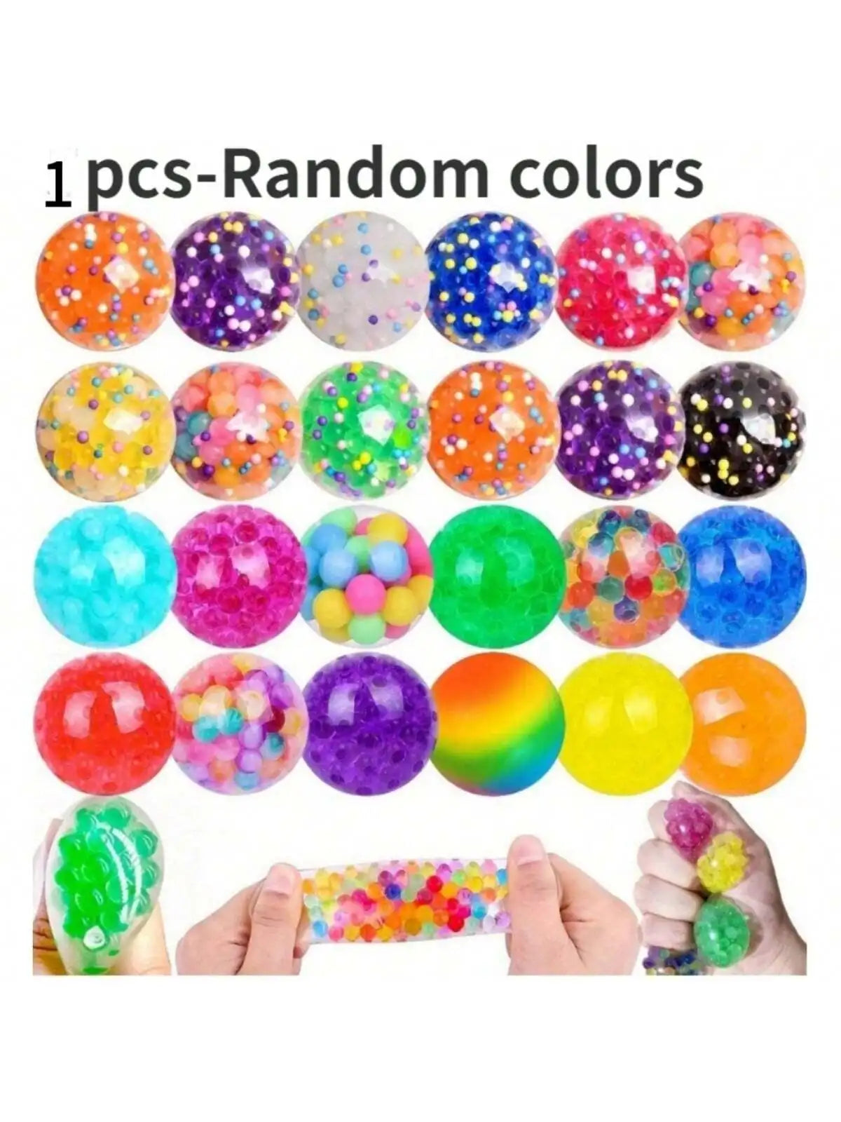 Mini Stress Balls – 10 Pack