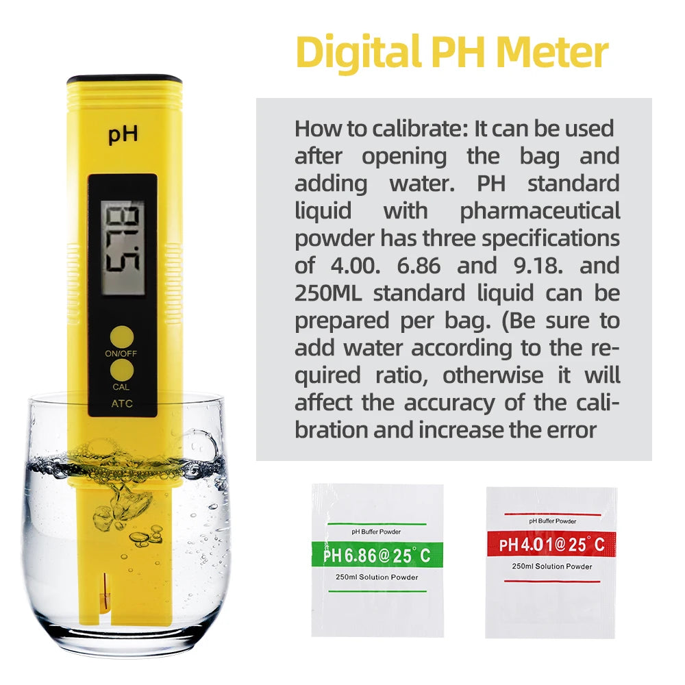 💧 Digital pH Water Tester