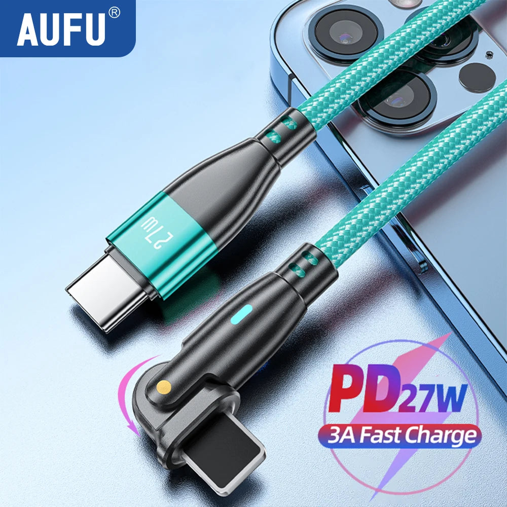🍎 AUFU USB-C to Lightning Fast Charging Cable