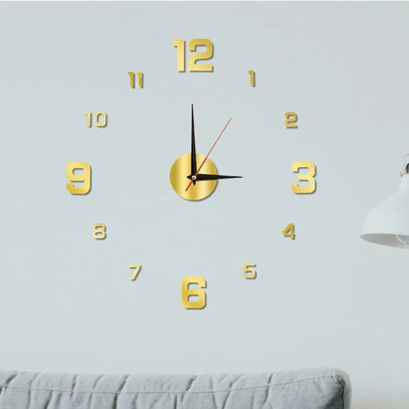 3D DIY Silent Wall Clock