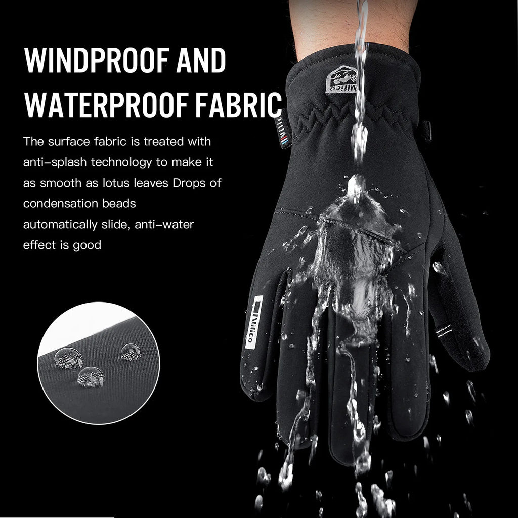 Waterproof Touchscreen Cycling Gloves