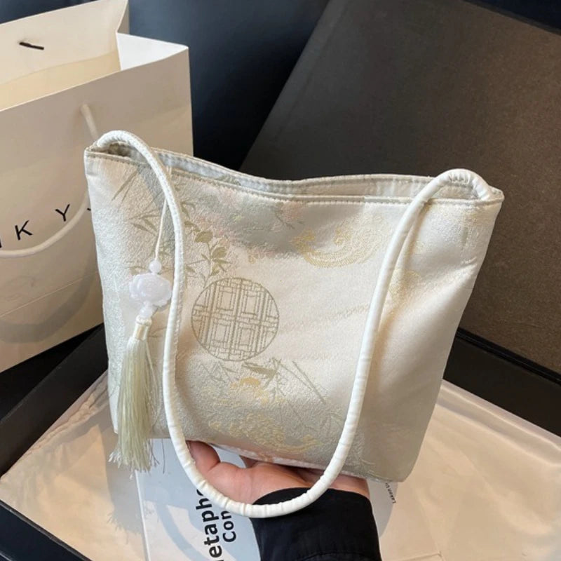 Embroidered Chinese Style Shoulder Bag