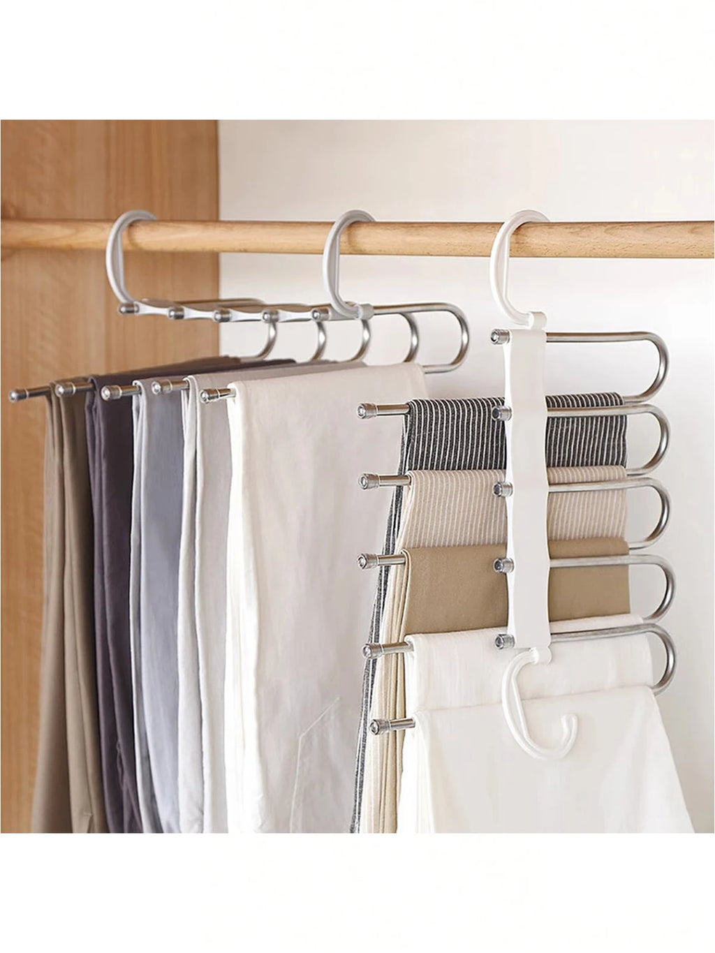 Multi-Layer Folding Pants Rack
