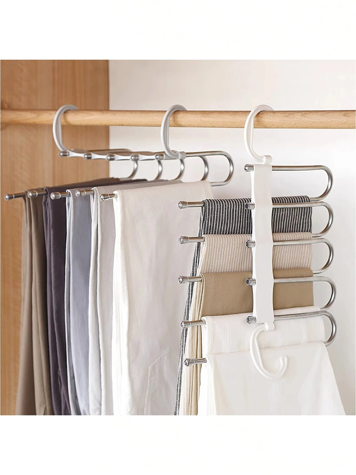 Multi-Layer Folding Pants Rack