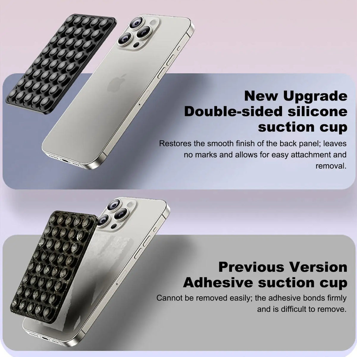 🧲 2IN1 Suction Cup Bracket Phone Case