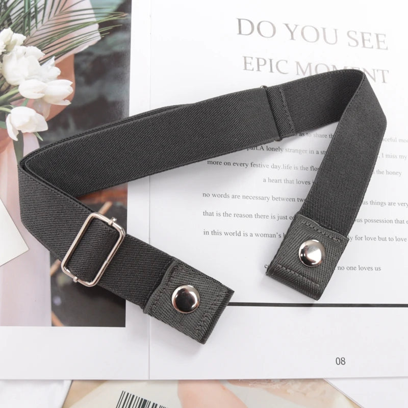 Buckle-Free Stretch Elastic Belt