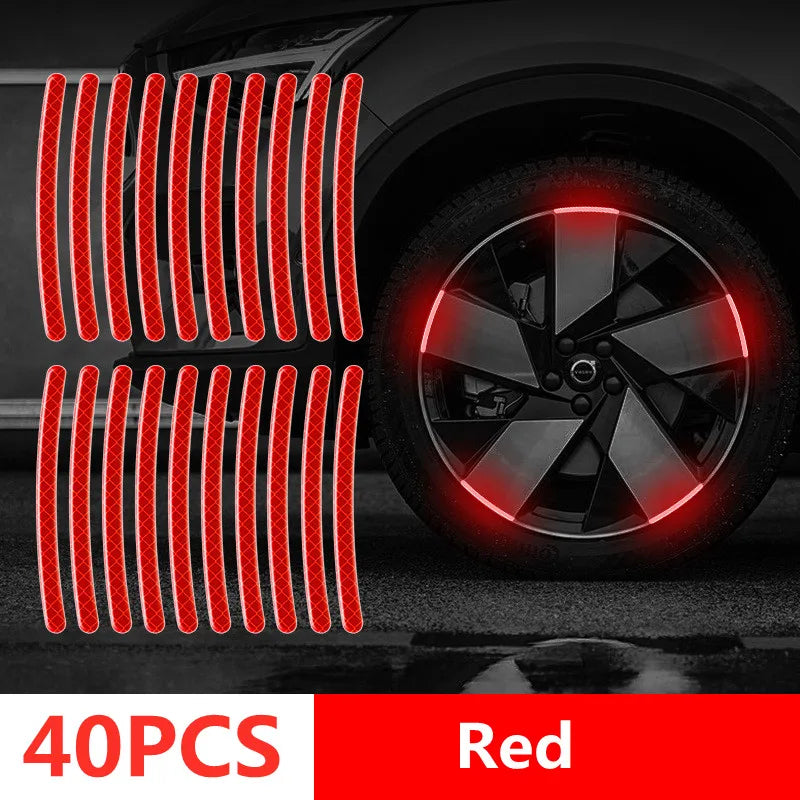 🚗 Reflective Safety Warning Stickers