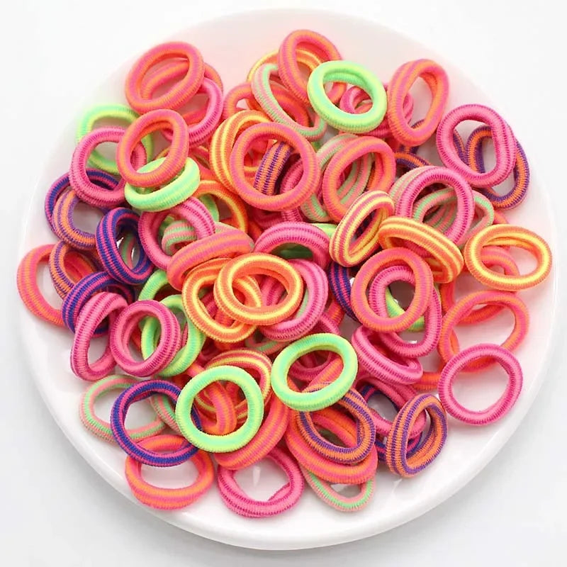 🌈 Colorful Elastic Hair Bands Set