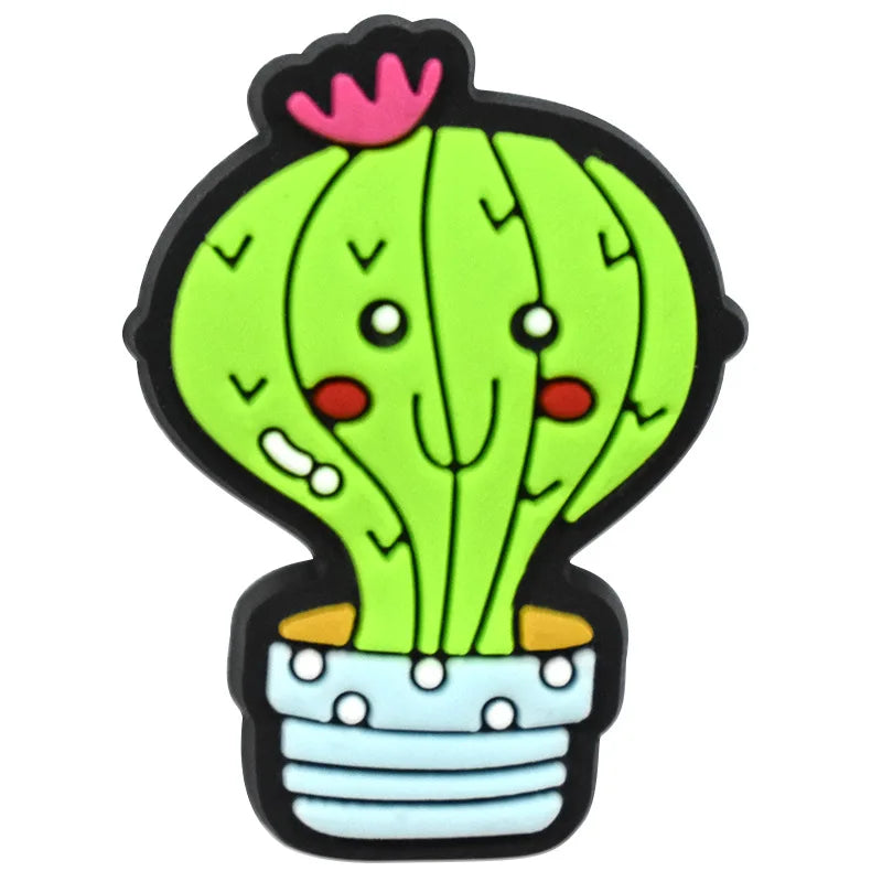 Cactus Shoe Charms