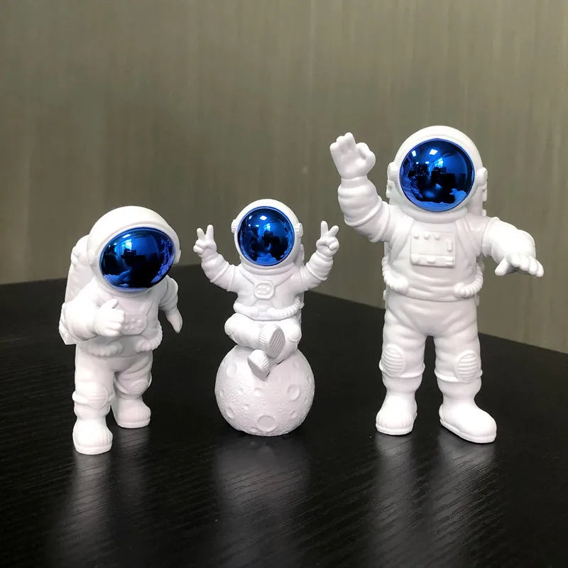 Resin Astronaut Desk Decor
