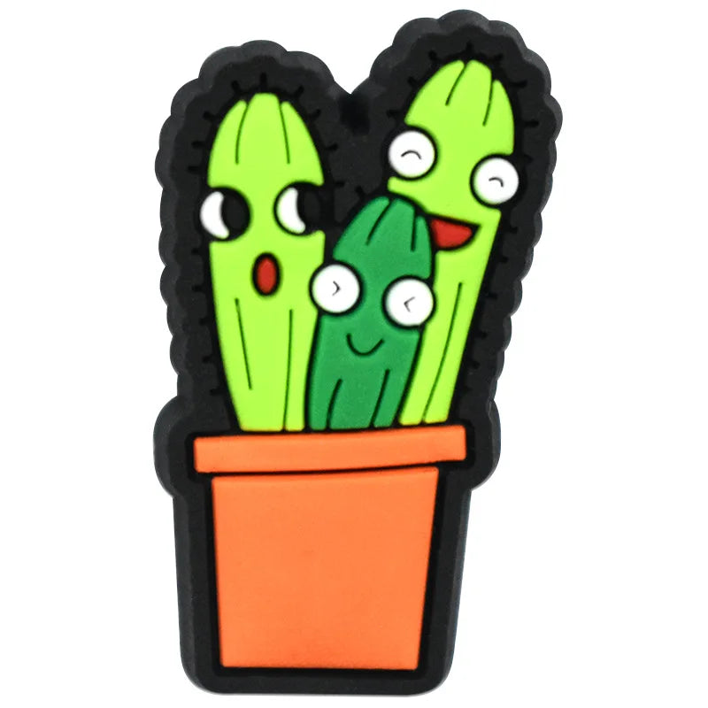 Cactus Shoe Charms