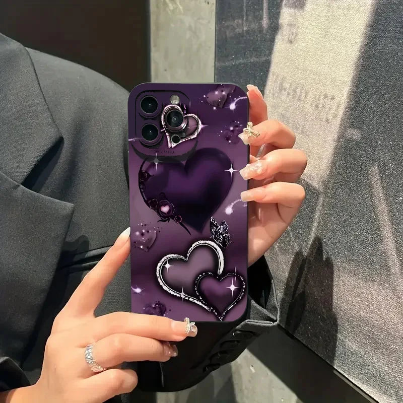 Purple Heart iPhone Case