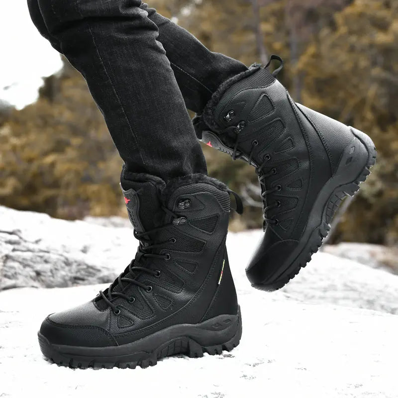 Men's Side-Zip Tactical Boots