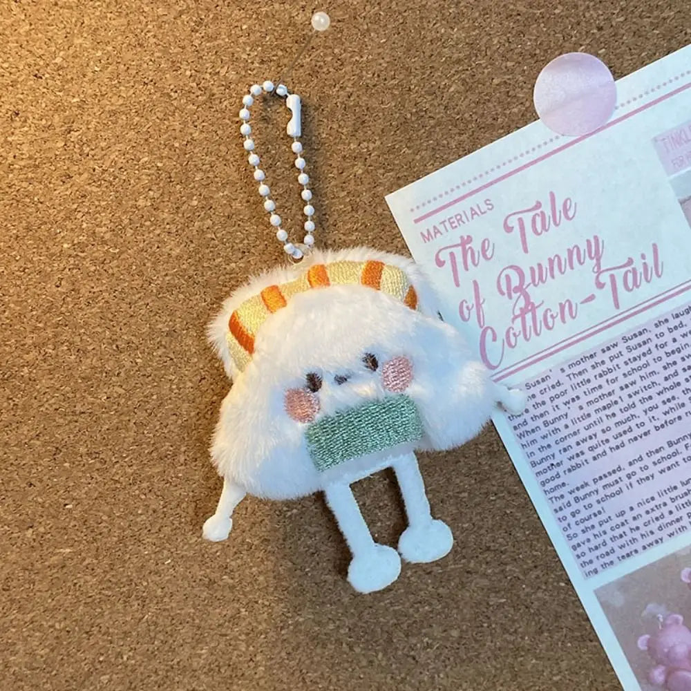 Mini Plush Animal Keychain