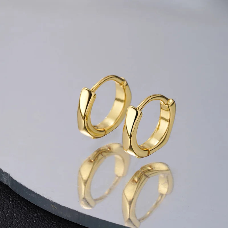 Crystal Huggie & Butterfly Earrings – 6 Pcs