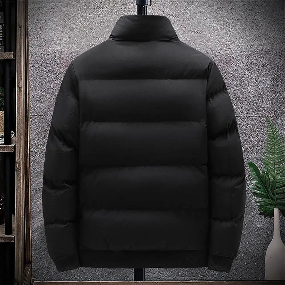 Men's Waterproof Puffer Bomber Jacket