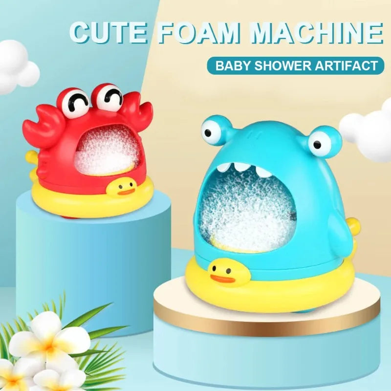 🦀 Baby Bath Bubble Machine