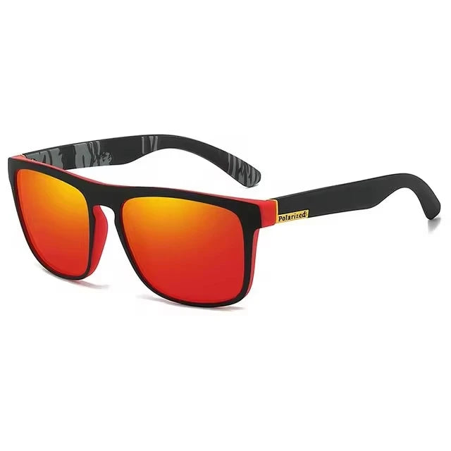 Polarized Retro Square Sunglasses Set