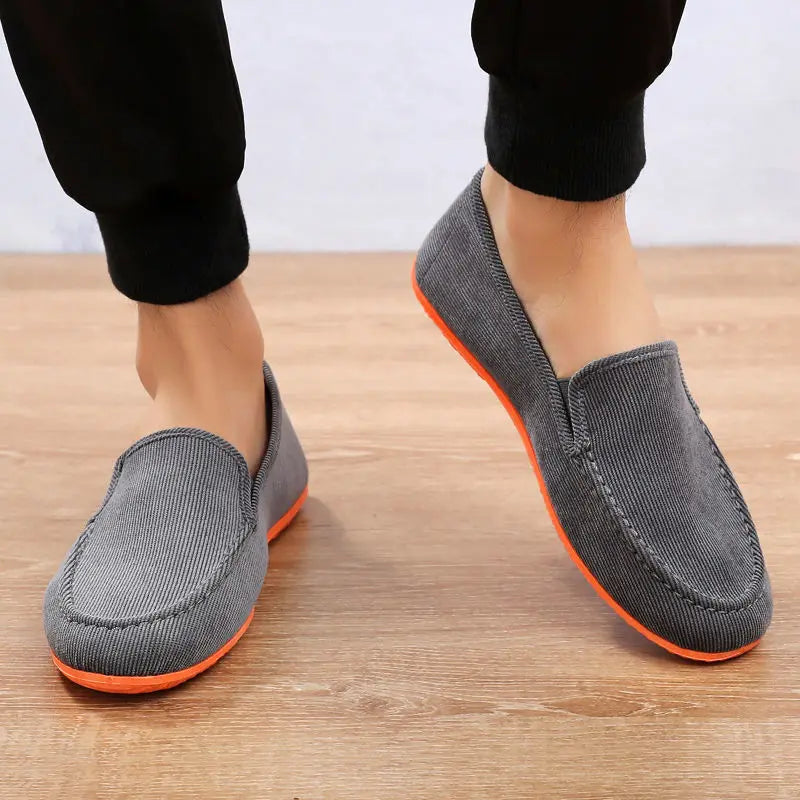 Men's Canvas Slip-On Loafers