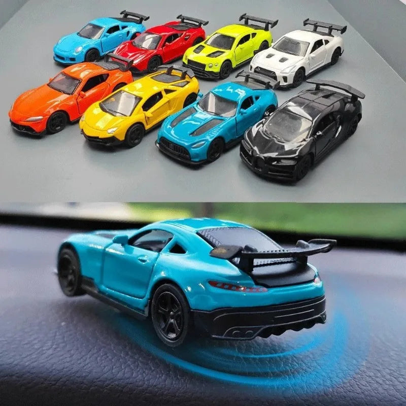 🏎️ Drifting Sports Car Dashboard Ornament