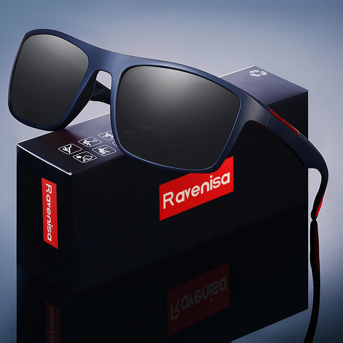 TR90 Polarized Square Sunglasses