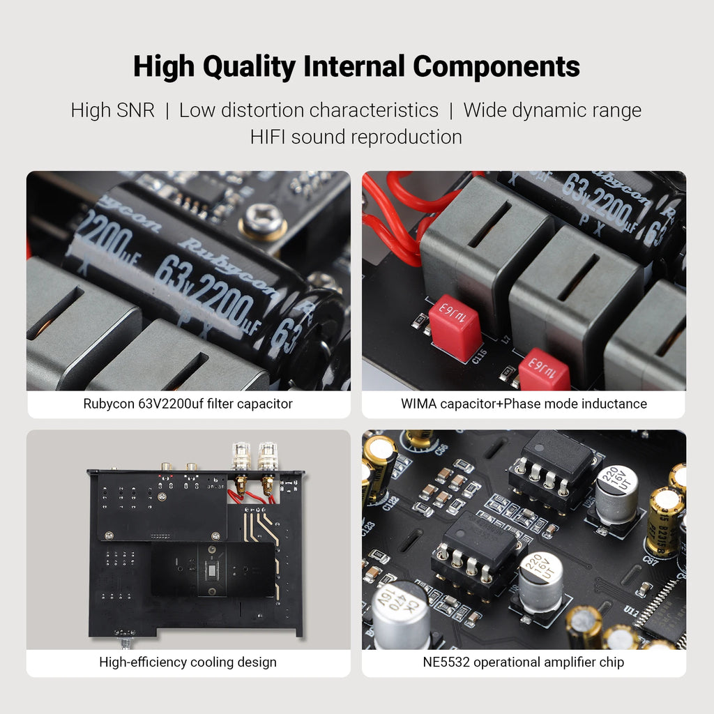 🧑‍💻 AIYIMA A80 Bluetooth Stereo Power Amplifier