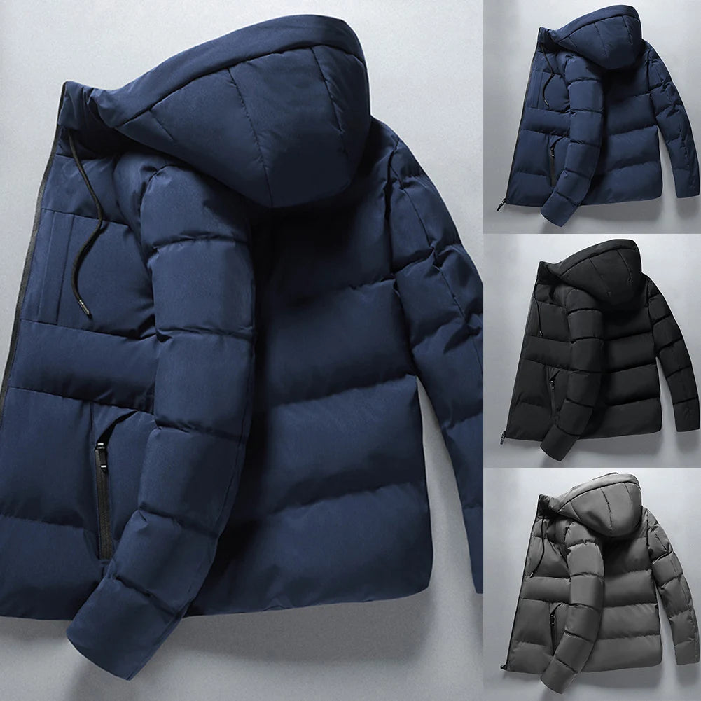 Men's Thick Hooded Puffer Coat