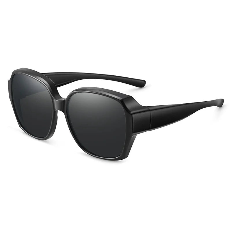 Fit-Over Polarized Wraparound Sunglasses