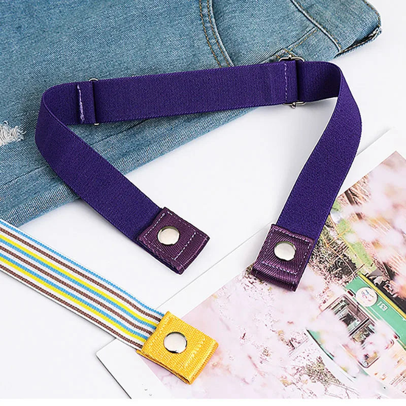 Buckle-Free Stretch Elastic Belt