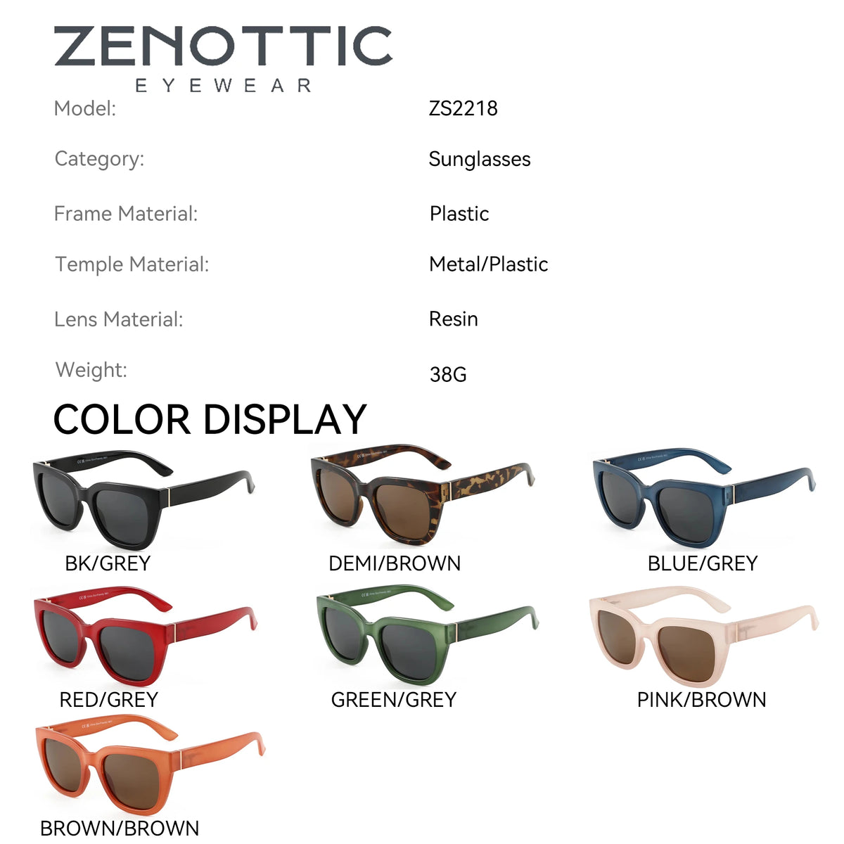 Women's Polarized Butterfly Prescription Sunglasses
