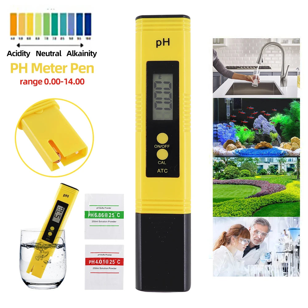 💧 Digital pH Water Tester