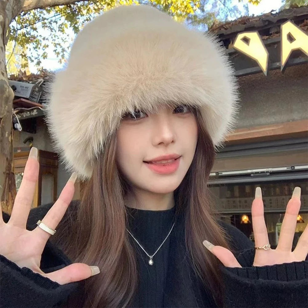 Women's Furry Winter Hat