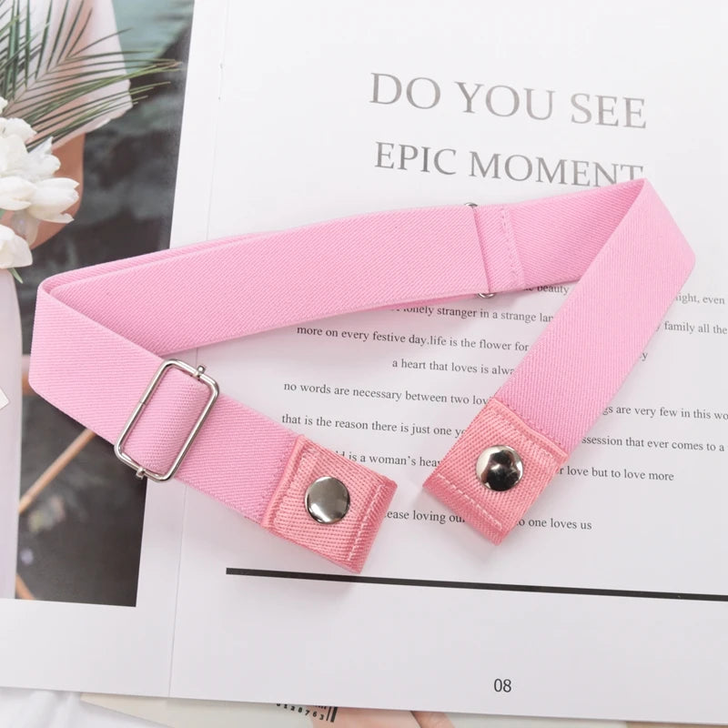 Buckle-Free Stretch Elastic Belt