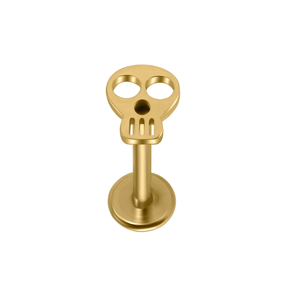 Skeleton Hand Cartilage Stud (16G)