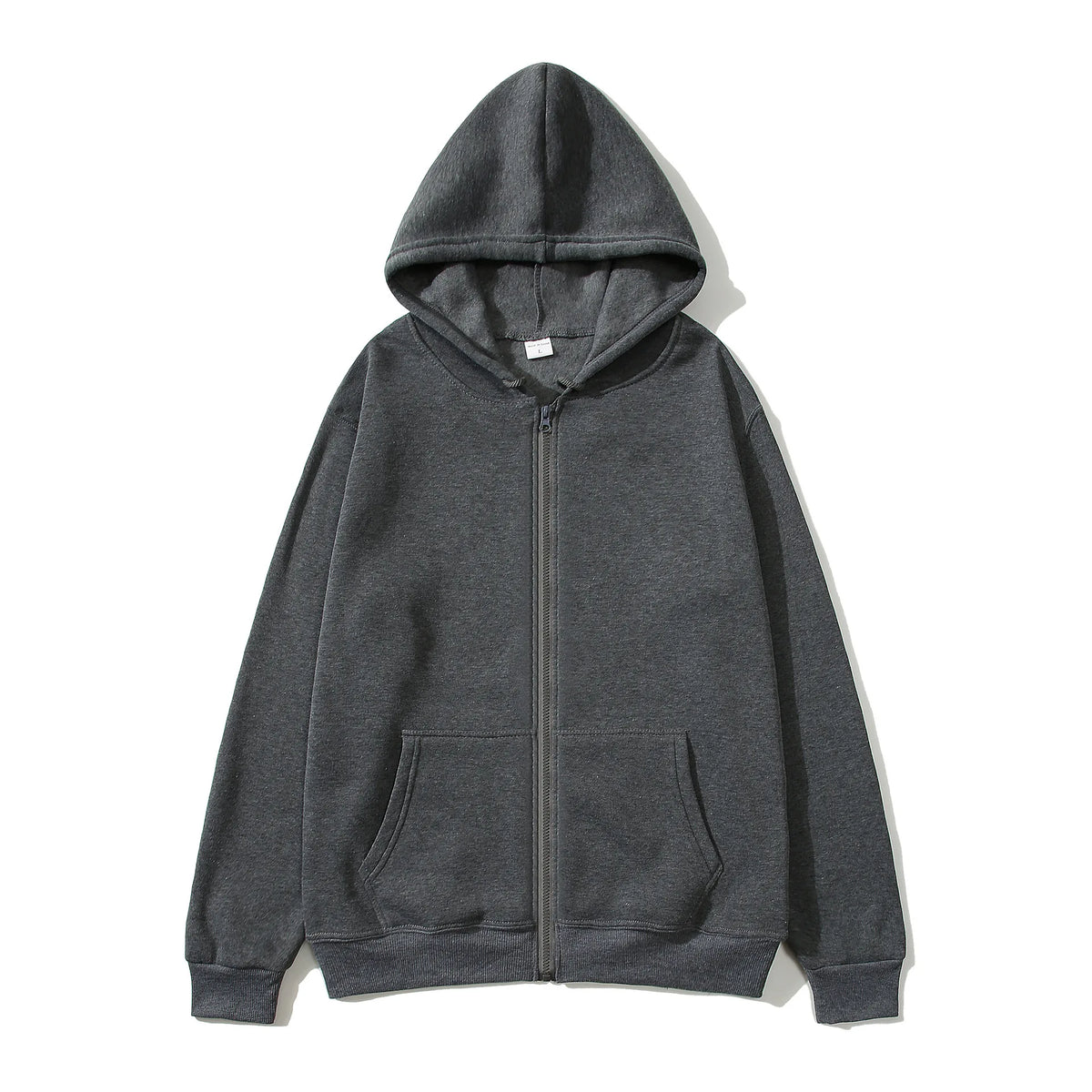 Men's Loose Zip-Up Hoodie