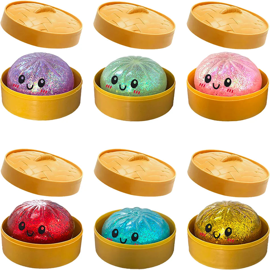 Glitter Dumpling Squishy