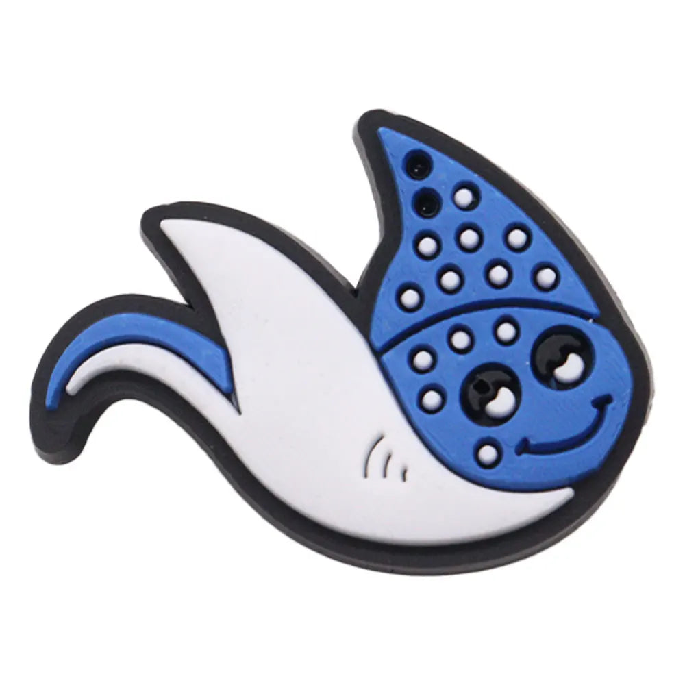 Tropical Fish & Shark Shoe Charms