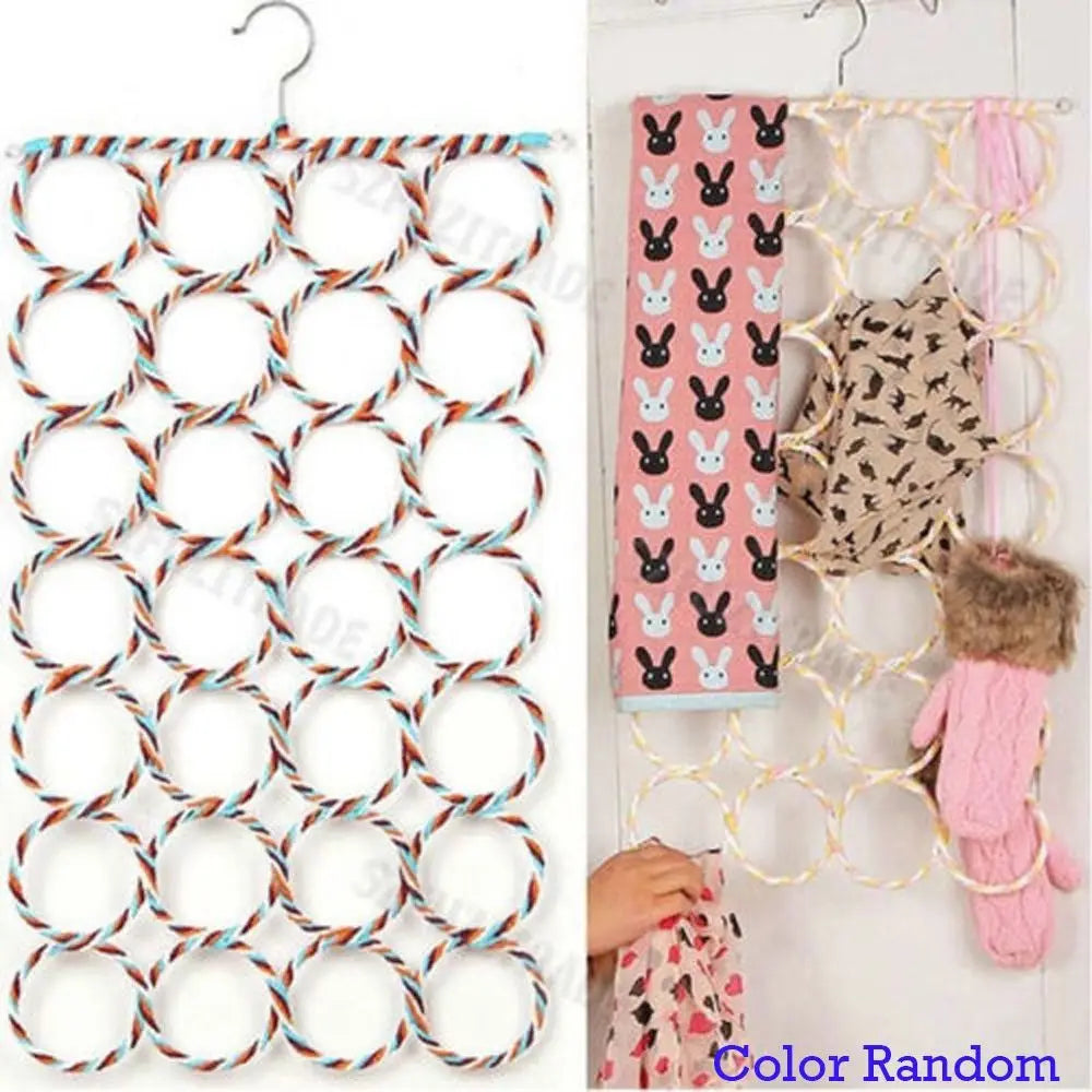 Rattan Scarf & Belt Hanger