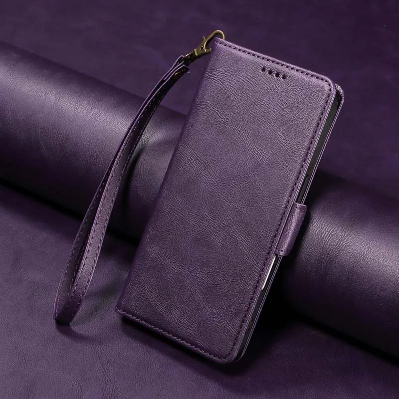 💼 Leather Wallet Flip Case