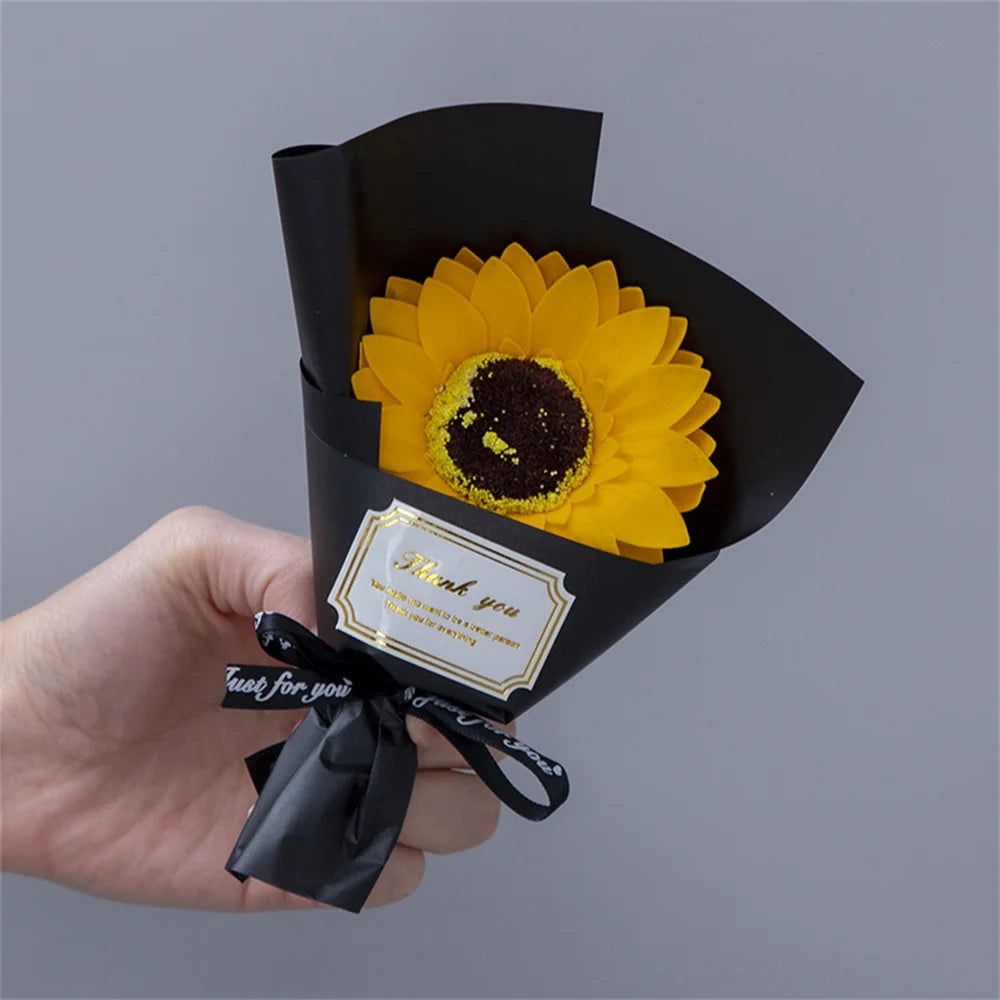 Mini Scented Soap Rose Bouquet