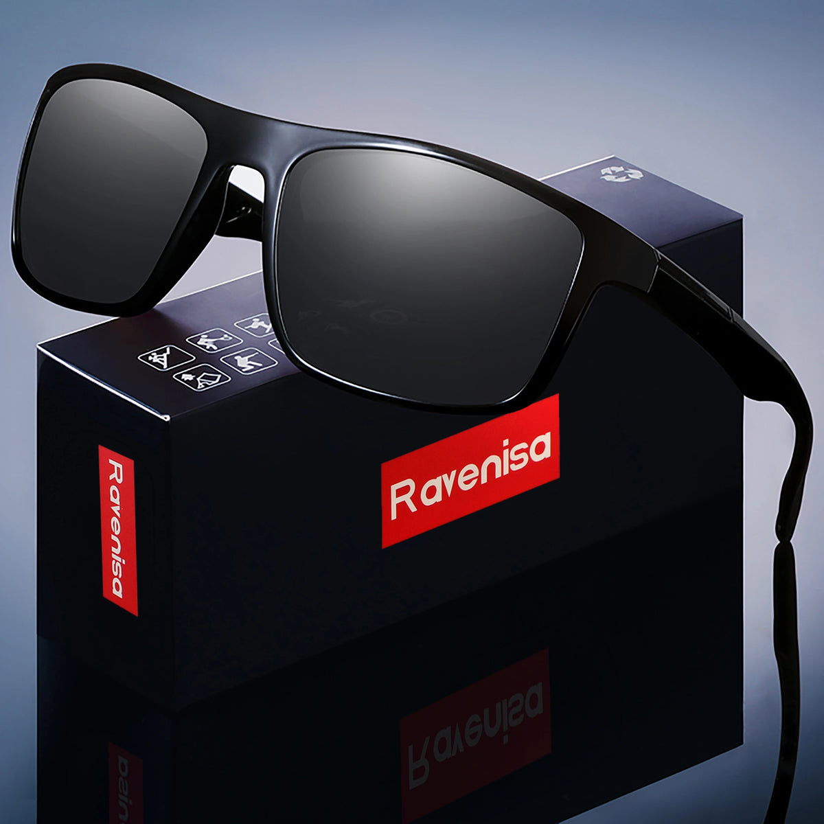 TR90 Polarized Square Sunglasses