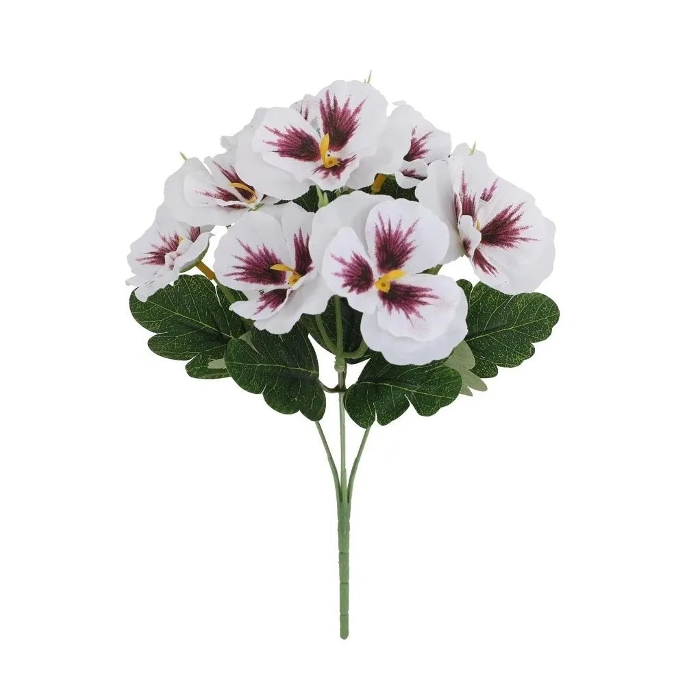 UV-Resistant Artificial Pansies