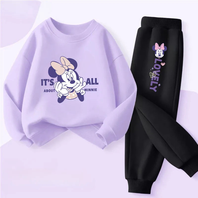 Girls Sweatshirt & Pants Set