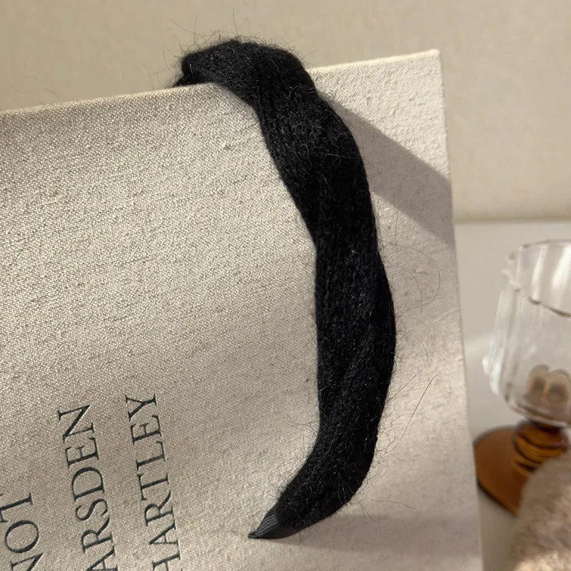 Knitted Twist Headband