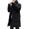 Men's Midi Hooded Padded Coat