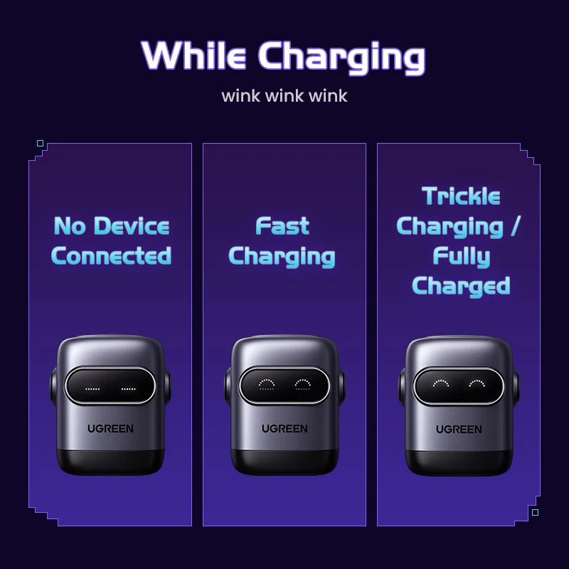 🤖 UGREEN 65W GaN Robot Charger