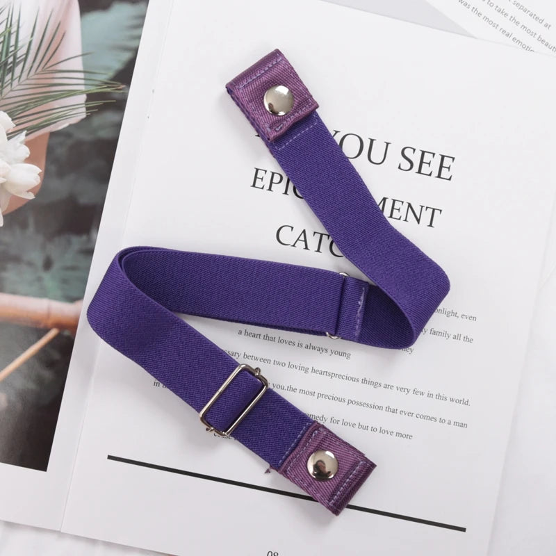 Buckle-Free Invisible Elastic Belt