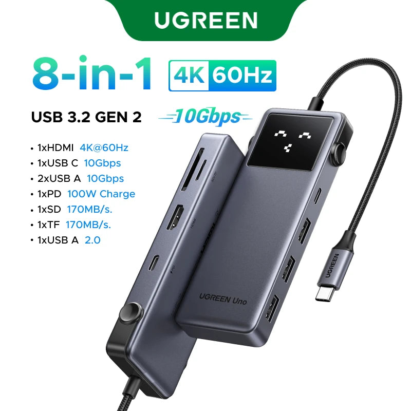 🔌 UGREEN 6-in-1 USB-C Hub